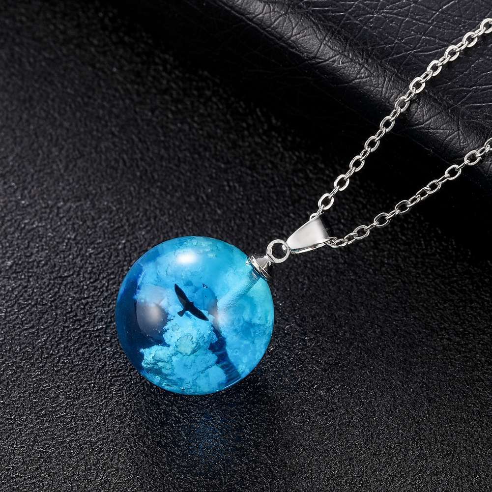 Japanese Style Clouds Resin Handmade Unisex Pendant Necklace 1 Piece display picture 16