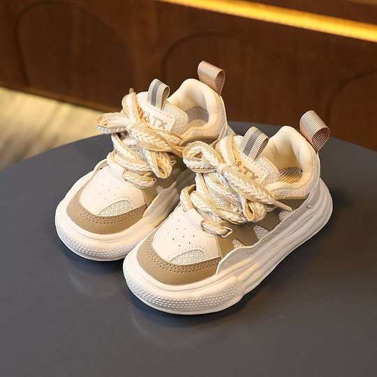 2025 Spring Flats Kidsren's Dissolving Shoes Boys' Sports Shoes Girls' Sneakers Casual Shoes Baby Toddler Shoes