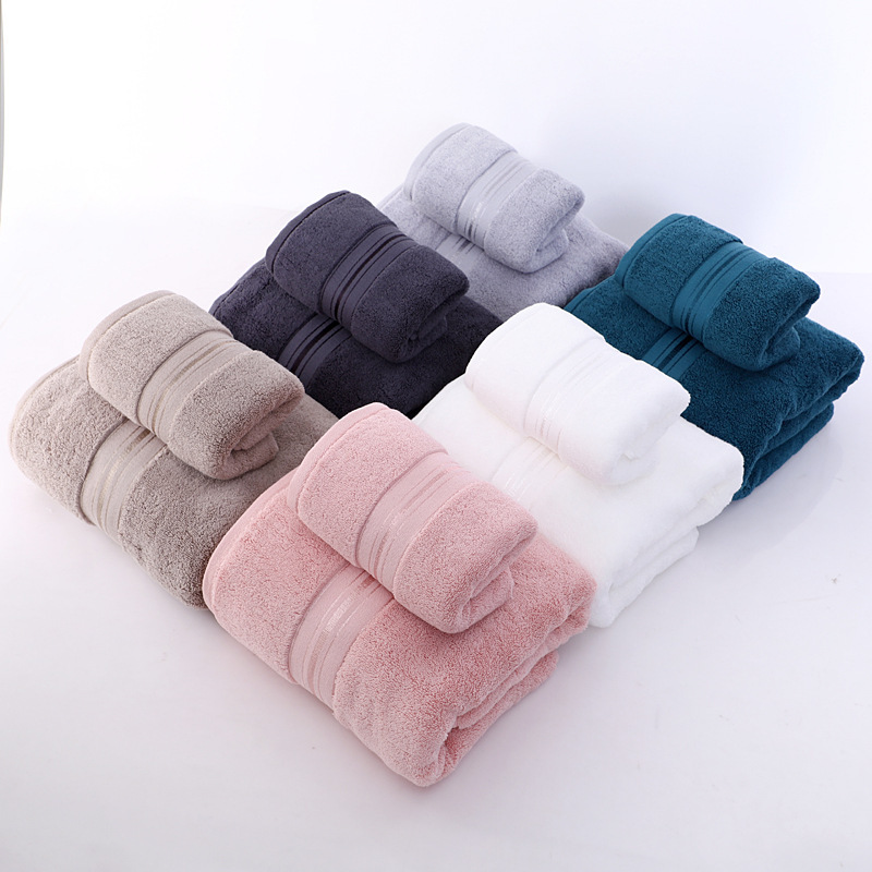 32-thread pure cotton bath towel, Class A, lint-free, 500g, thickened, hotel-quality, full cotton, oversized, gift embroidery, wholesale customization 32-thread pure cotton bath towel, Class A, lint-free, 500g, thickened, hotel-quality, full cotton, oversized, gift embroidery, wholesale customization