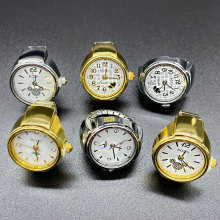 【戒指表】亚马逊外贸个性创意男女情侣戒指手表厂家热卖批发