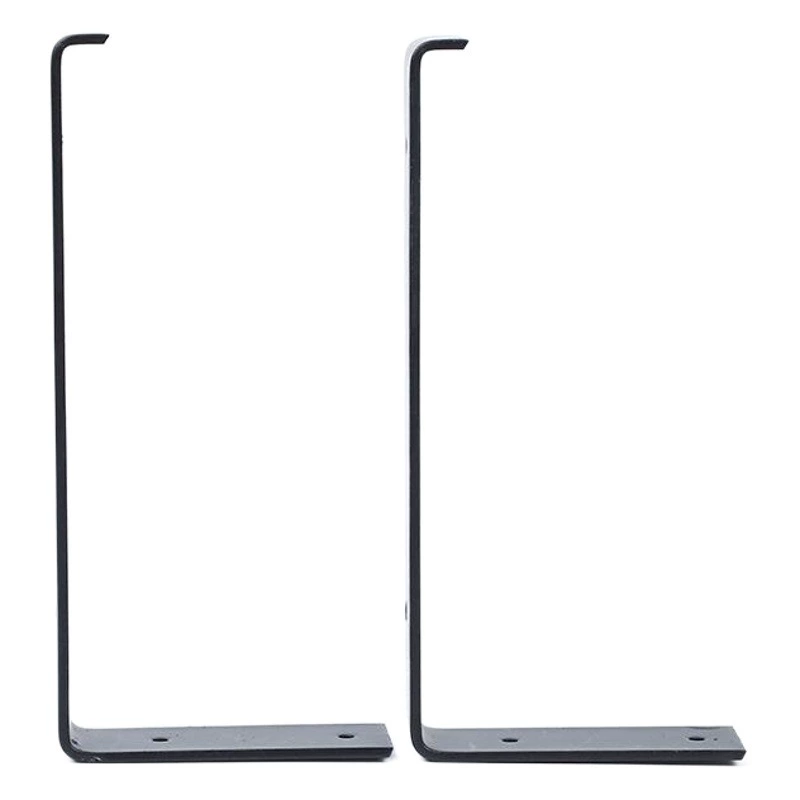 2 шт. Опорная рама из металлического ламината Железная форма размер треугольника сталь L угол настенная установка невидимая опорная рама Европейская и американская