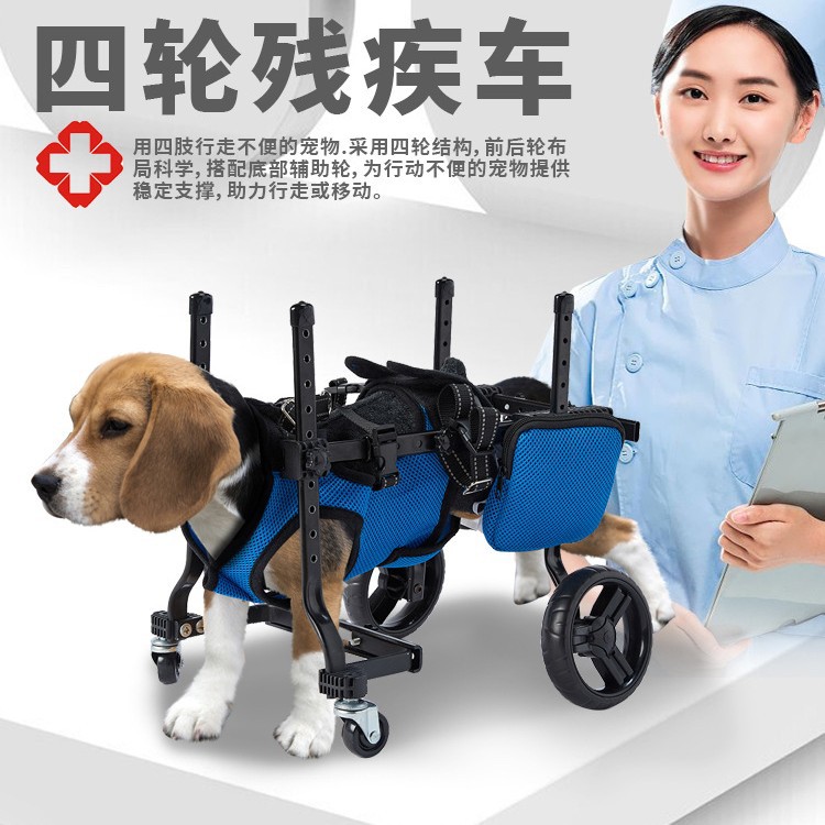 Amazon's new dog wheelchair car retractable integrated disabled dog…
