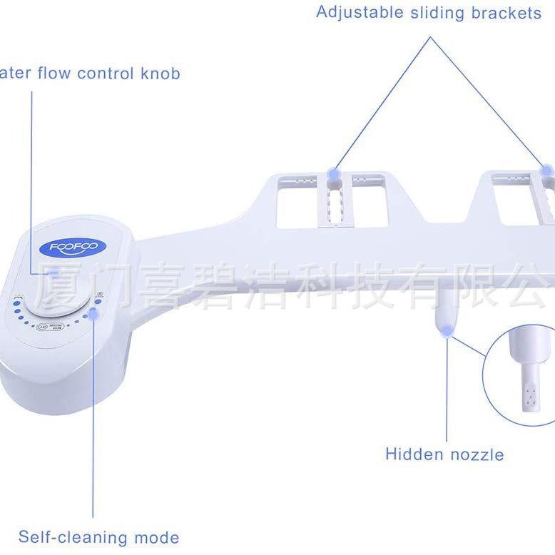 Limpiador transfronterizo de las mujeres, inodoro inteligente, cubierta de inodoro, limpiador de cadera, instalación simple