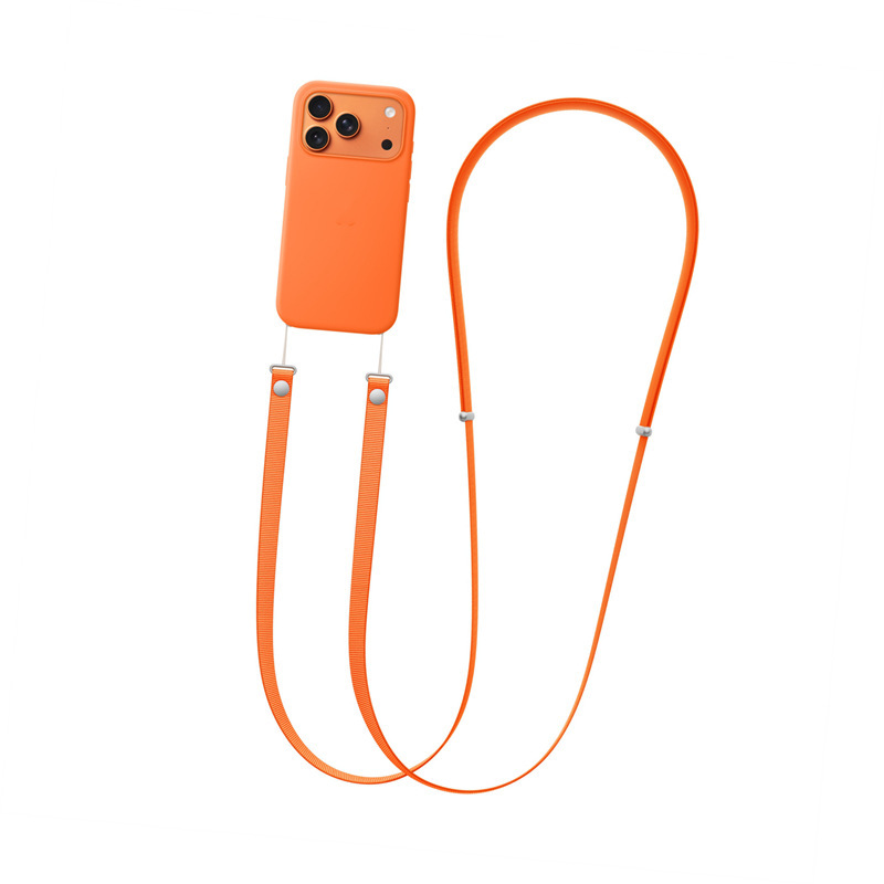 Diagonal Lanyard Suitable for Apple Iphone17 Mobile Phone Rope Long Adjustable Magnetic Webbing New Official Website Same Style