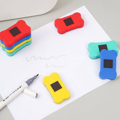 Whiteboard magnetic felt flannel magnetic blackboard sassafras magnetic whiteboard eraser office learning cute board sassafras sponge eraser