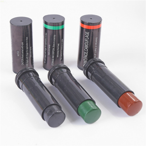 Outdoor body painting face paint 3-color face painting camouflage oil set CS field military fan camouflage oil wax