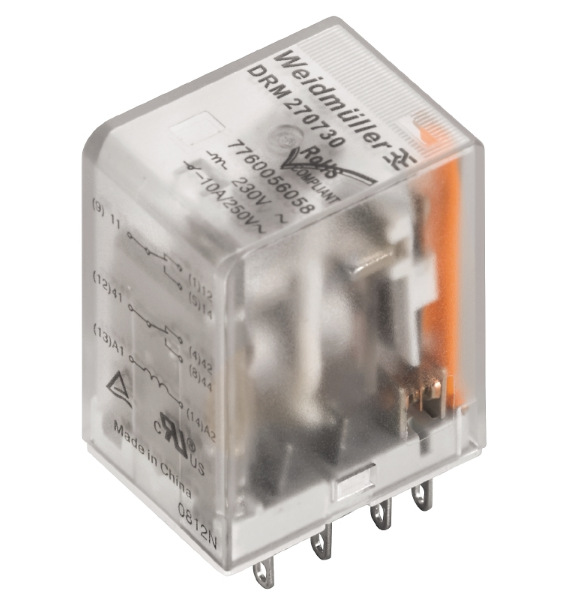 魏德米勒单个继电器 DRM270024L 7760056060