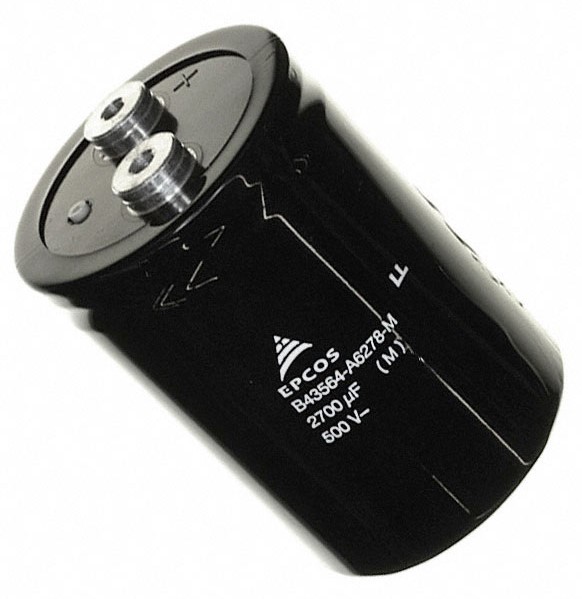 B43564A0688M000描述6800UF 20% 400V SCREW铝电解电容器