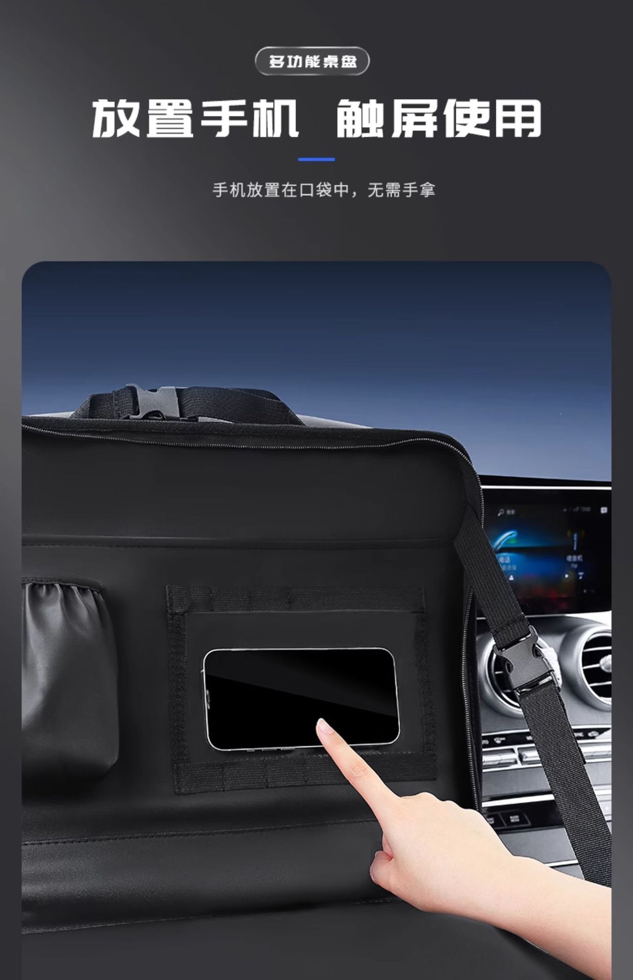 Car Steering Wheel Small Table Car Dining Tray Car Laptop Holder Tablet Computer Table Car Dining Table Wholesale