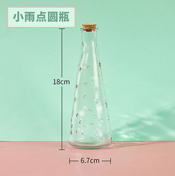 Fábrica al por mayor tapones DIY creativos botellas de vidrio transparente botellas flotantes botellas de mar de la suerte image 13
