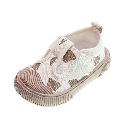  Spring, Autumn and Summer Boys' Shoes Toddler Shoes Baby Soft Soled Canvas Shoes Girls' Cloth Shoes Single Shoes Sneakers