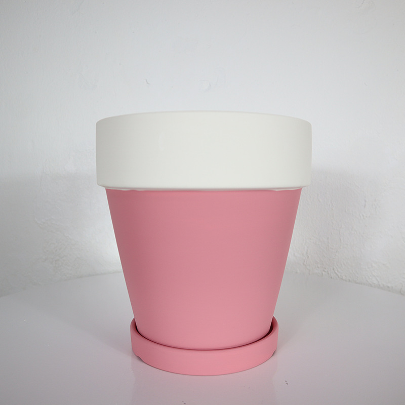 Half pink (with tray)