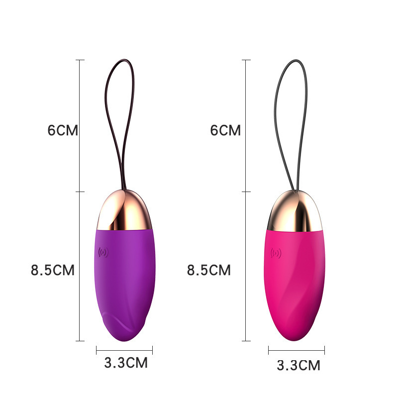 Lale, huevo inalámbrico, huevo de silicona, inversor de frecuencia, vibración fuerte, carga USB, huevo de salto, masturbador femenino, sexo al por mayor.