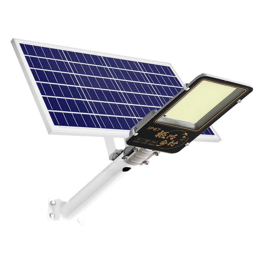 Ingeniería municipal Fabricante de farolas solares al aire libre cabezal de farola led solar impermeable lámpara solar lámpara exterior