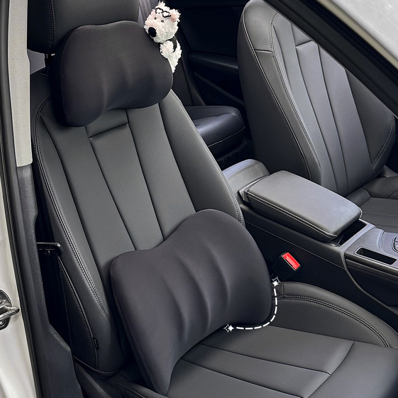 四季通用の車のヘッドレストメモリの綿がスプリングバックして快適な車のシートの首の枕を保護します。|undefined