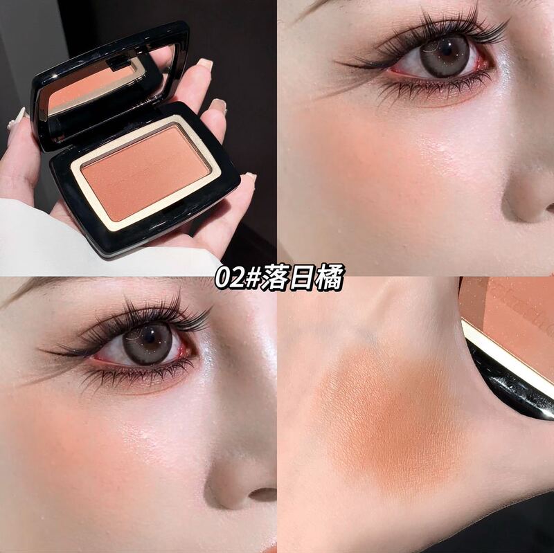 kakashow悦色渐变腮红细闪细腻显色自然韩系氛围感橘色系渐变腮红|undefined