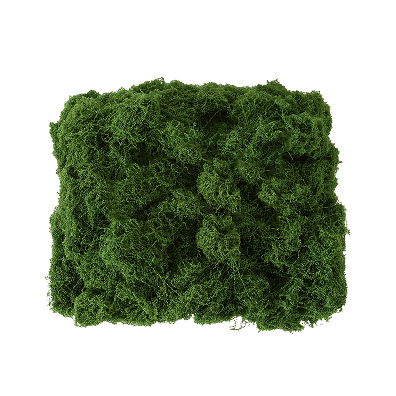 Simulación de musgo filamento césped artificial musgo micro paisaje diseño de césped en maceta plantación en maceta pavimentación paisajística mayorista