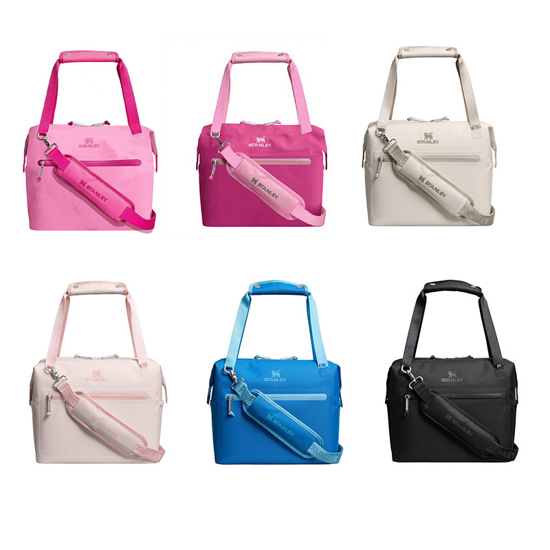 Stanley Shoulder Bag Soft Cooler Bag Outdoor Waterproof Portable Travel Lunch Bag Waterproof Oxford Cloth