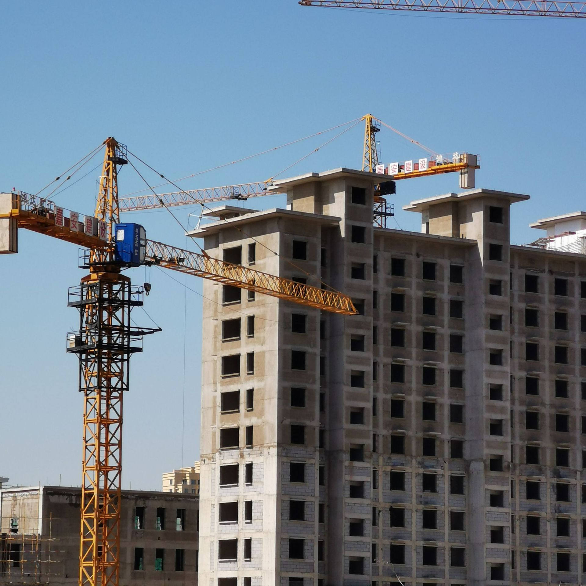 QTZ-80塔式起重机 起重能力8吨 6015塔帽塔吊 工地用的8吨塔机