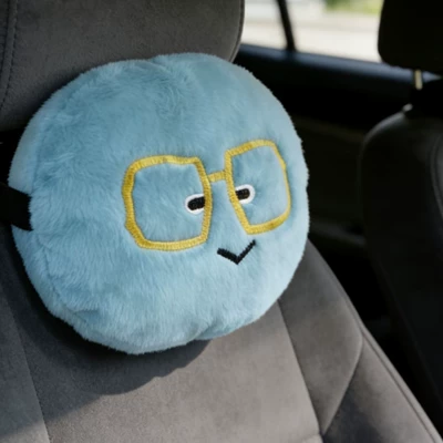 Cartoon Car Headrest Pillow, Headrest