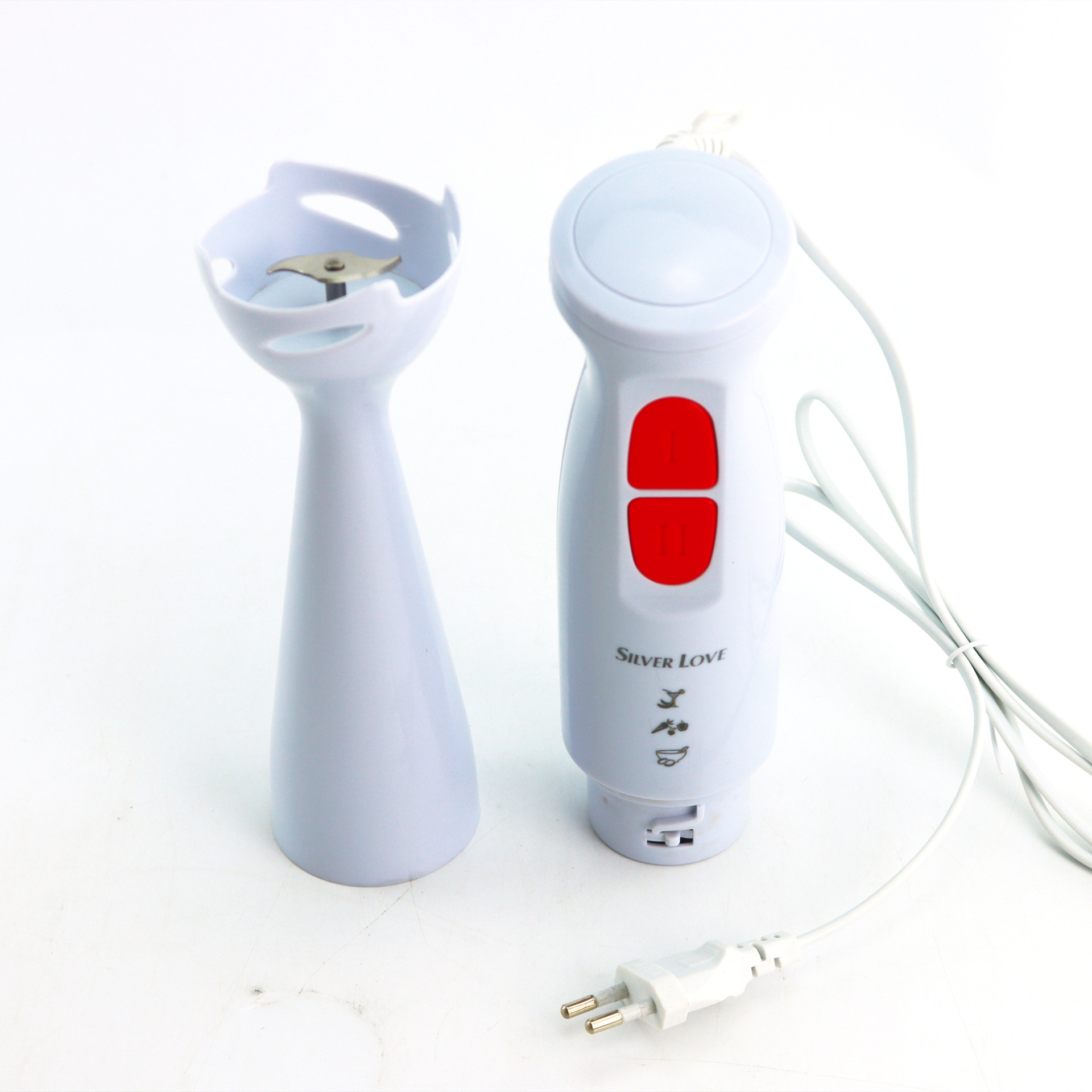 SILVER LOVE transfronterizo multifuncional venta caliente Euro multifuncional batidora eléctrica doméstica varilla de cocina