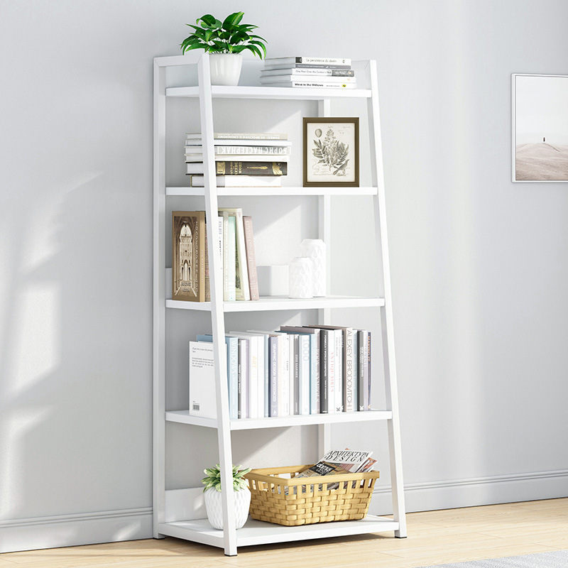 Estantería de madera de acero piso multifuncional estante de almacenamiento simple estante de almacenamiento de múltiples capas combinación práctica estante de exhibición de estantería