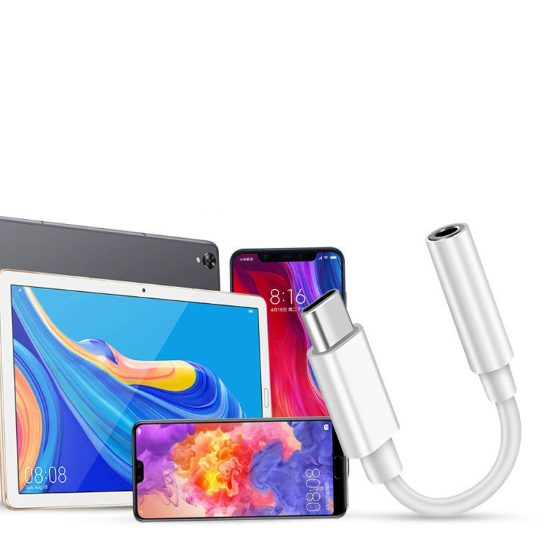 HUAWEI совместимые наушники, адаптерный кабель, Android, 3.5 мм