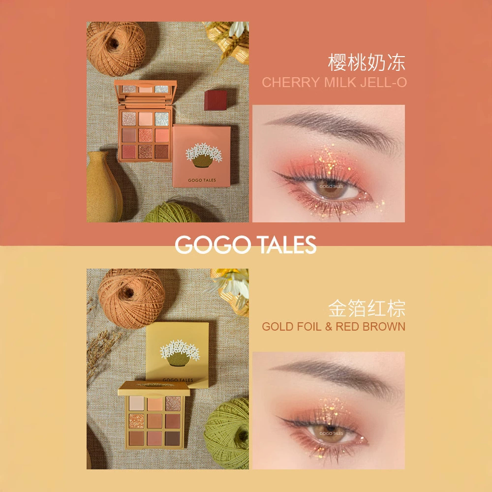 Gogo Tales Gogo Dance тени для век Mushel Velvers палетка теней