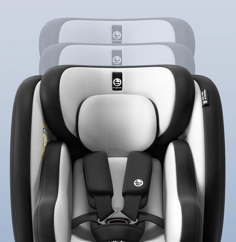 Fat Panda Kidsren's Car Safety Seat 360-Degree Rotating Reclining Car Safety Seat for Young Infants