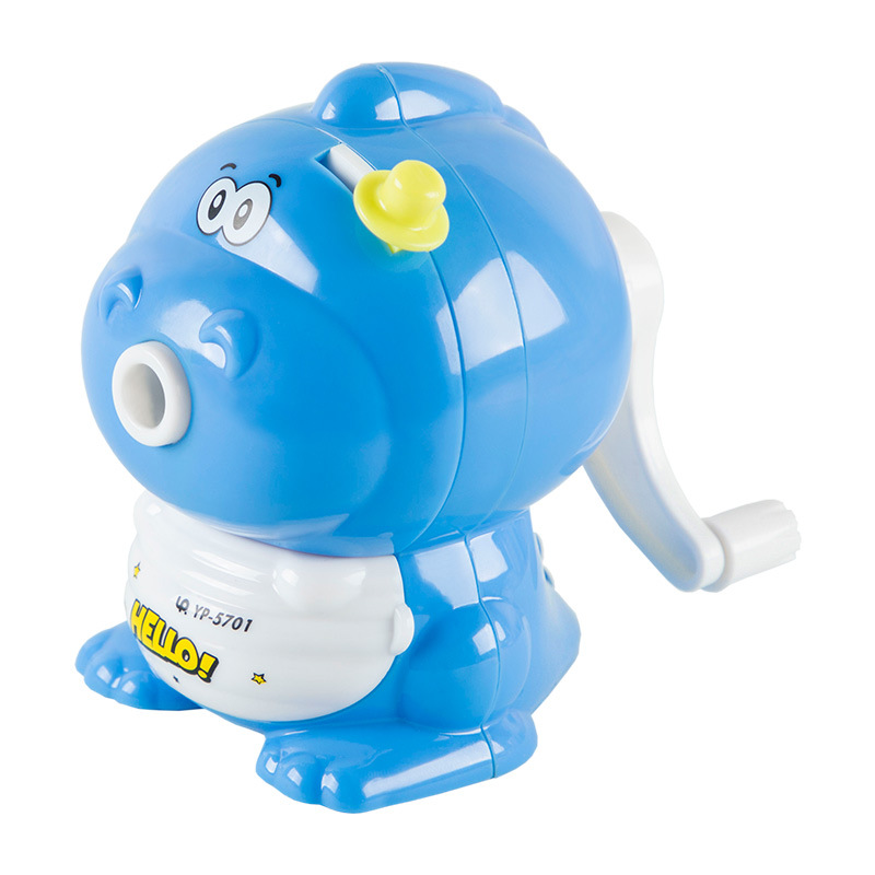Sacapuntas de lápiz de YP-5701 pequeño dinosaurio estudiante aprendizaje Sacapuntas de lápiz de manivela papelería creativa sacapuntas regalo del estudiante