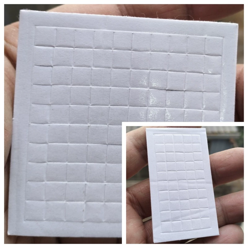 Сверхпрочные клейкие наклейки на стену, двусторонняя лента, 12-100 штук, хит продаж для трансграничной торговли, не требует резки, водонепроницаемые, усиленная адгезия, маленькие клейкие листы