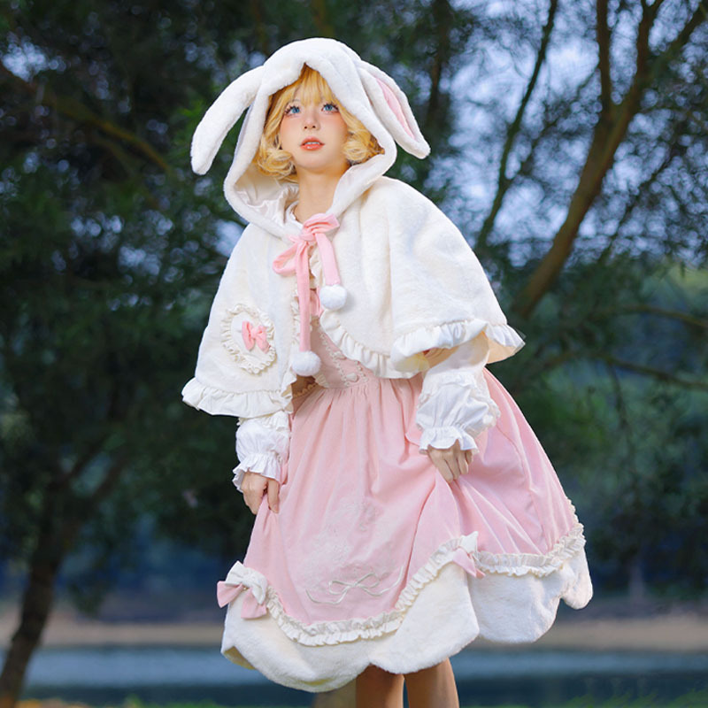 Jardín de brocado Lolita original [Qiu Ye Lu Ming] JSK bordado PANA Otoño e Invierno vestido Año Nuevo Navidad