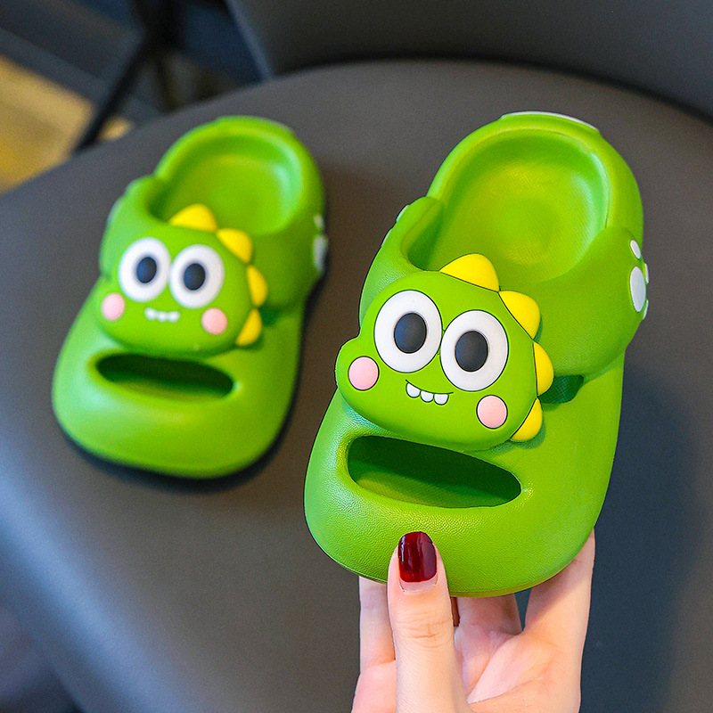 Zapatillas para niños verano antideslizante interior mudo niños al aire libre bebé niños sandalias playa niñas zapatillas de dibujos animados