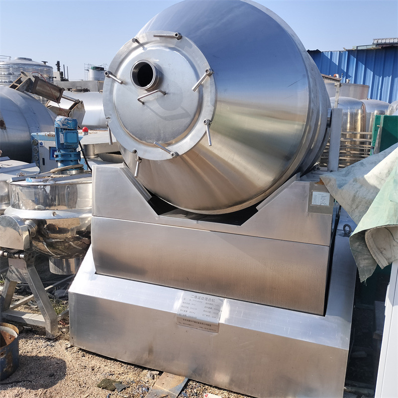 二手二维混合机 不锈钢混合设备 二手2000升混合机