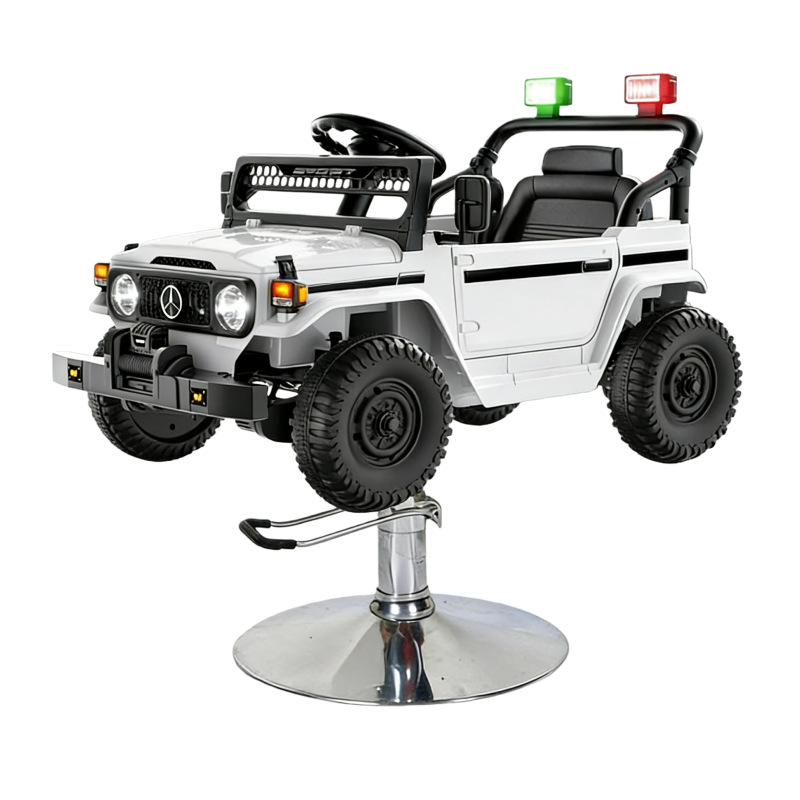 Silla de peluquería transfronteriza para niños silla de cabello giratoria silla de elevación salón de peluquería multifuncional asiento de automóvil de dibujos animados al por mayor image 44