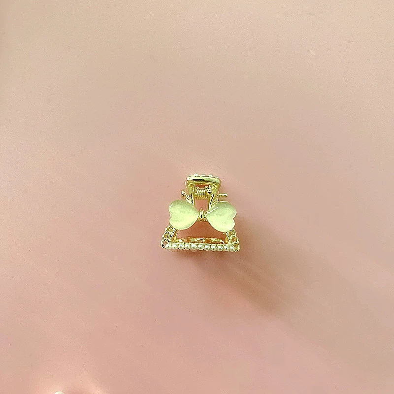 Metal crab pin, hairgrip, Korean bangs, cat's eye