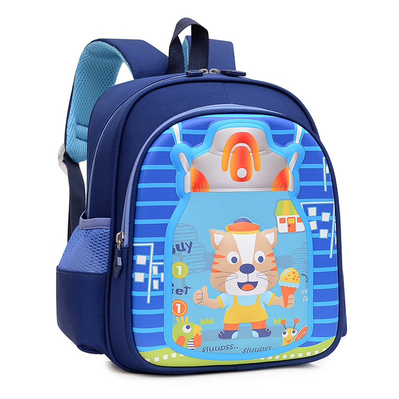 Mochila escolar para niños 4-8 años de edad mochila de jardín de infantes de gran capacidad impermeable Primer Grado mochila de dinosaurio mochila de estudiante de escuela primaria