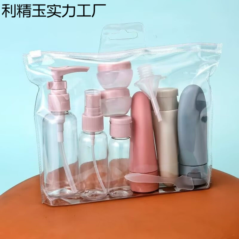 Новый дорожный набор, портативный для деловых поездок, лосьон для сжатия, дорожный макияж, увлажняющий шампунь, дорожный набор.