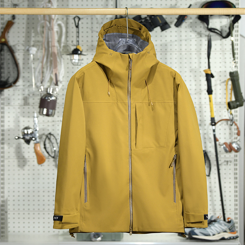 Kailas-Style Hardshell Heat-Sealed Laminated Jacket with Dupont Triple Protection Against Wind and Water, Unisex Outdoor Mountaineering Kailas-Style Hardshell Heat-Sealed Laminated Jacket with Dupont Triple Protection Against Wind and Water, Unisex Outdoor Mountaineering