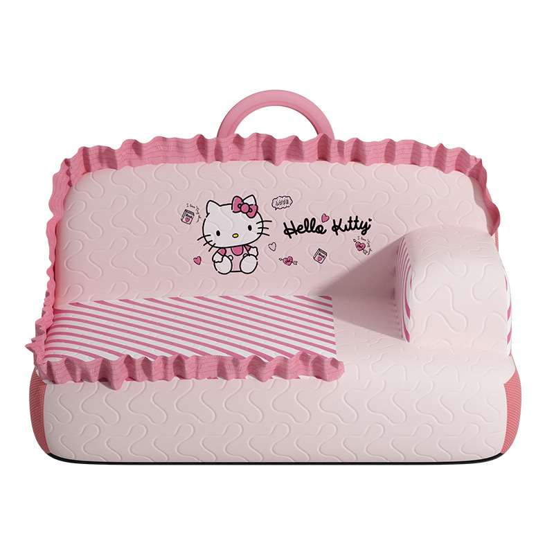 Primavera y verano pet nido Kitty sofá de látex de hielo co-branding feline cool dog nido gato pequeño y mediano cama de perro