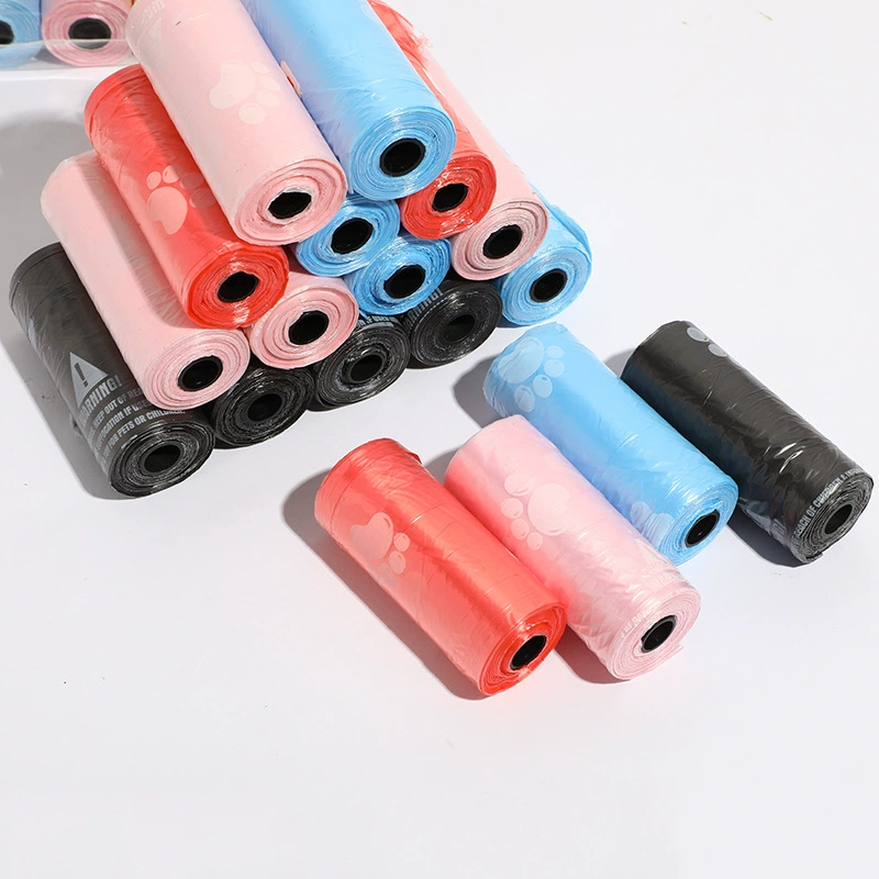 Поставка оптовой чистки любимчика мешок собака стул мешок биоразлагаемые рулон-ап Мульти-цвет собака стул мешок кошка стул мешок