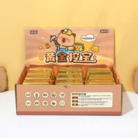 2025 Креативная игрушка-сюрприз "Капибара" BRIC: археологический набор с кистью, зубилом и молотком, развивающая игрушка для детей