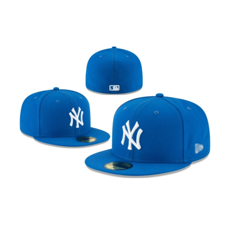 外贸MLB 经典款棒球平檐帽美式体育联盟闭合帽时尚尺寸平沿帽跨境|undefined