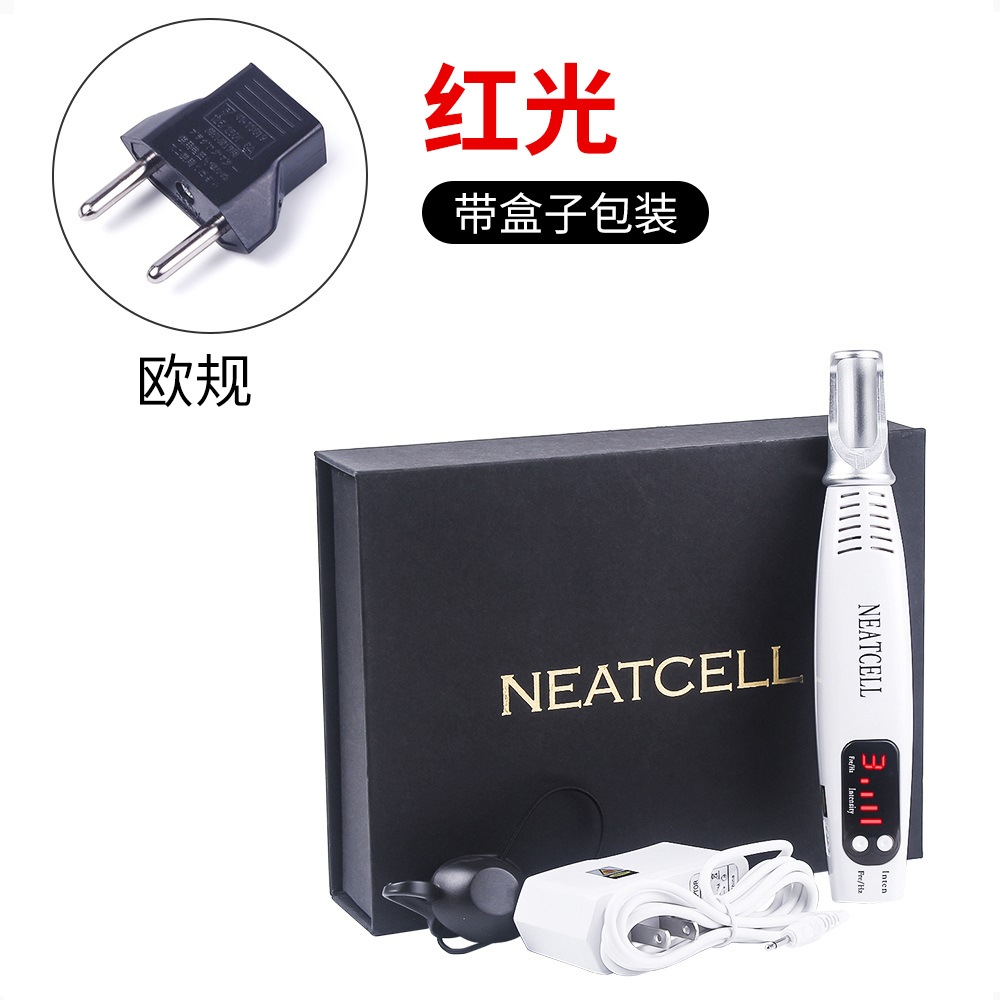 ほくろ除去ペン レーザーピコ秒ペン シミ除去 眉毛洗浄 タトゥー除去 赤青光美容機器 ポータブルデザイン 美肌