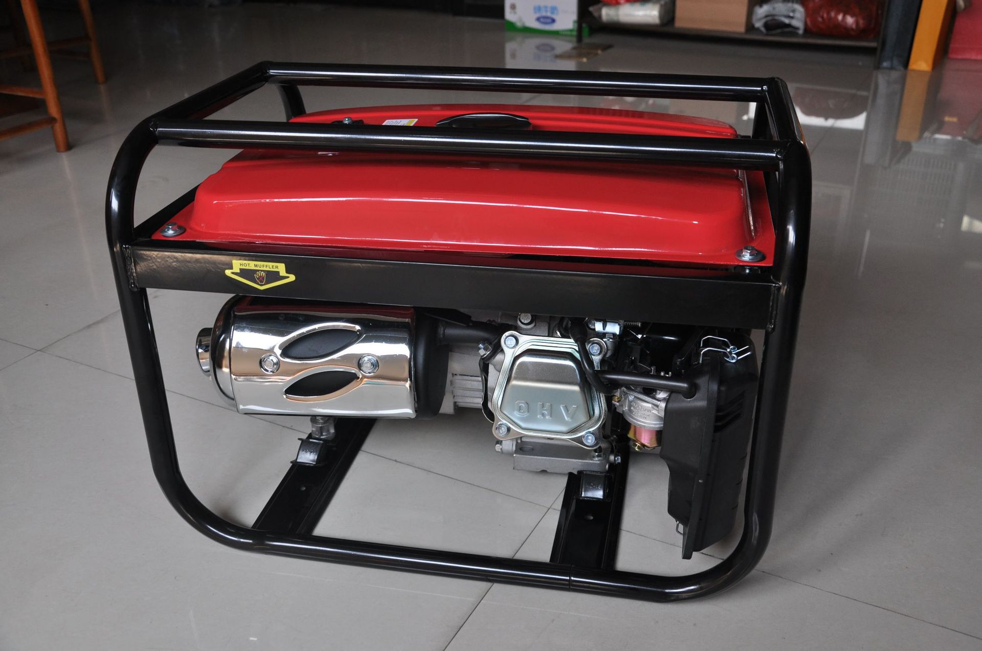 Small Portable Outdoor Ac Single-Phase Three-Phase 110V220V Dual Voltage 3 Kw 5Kw Gasoline Generator