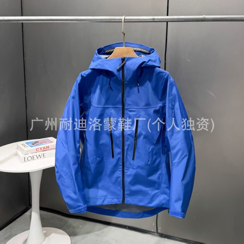纯原鸟家同款SV7 防风防水三层压胶硬壳冲锋衣男女户外登山运动服|undefined