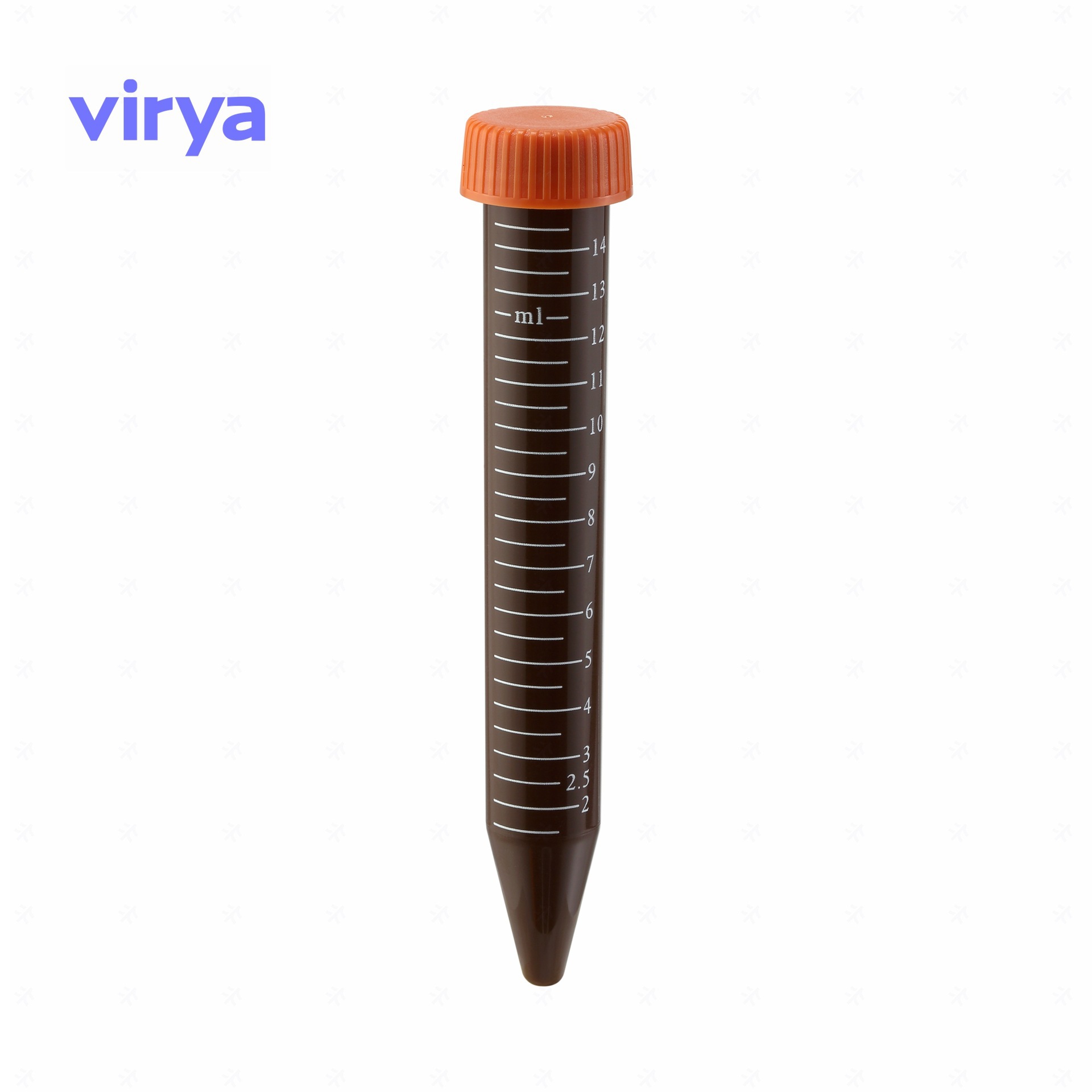 virya15ml避光离心管 用于避光实验样品制备等3111536