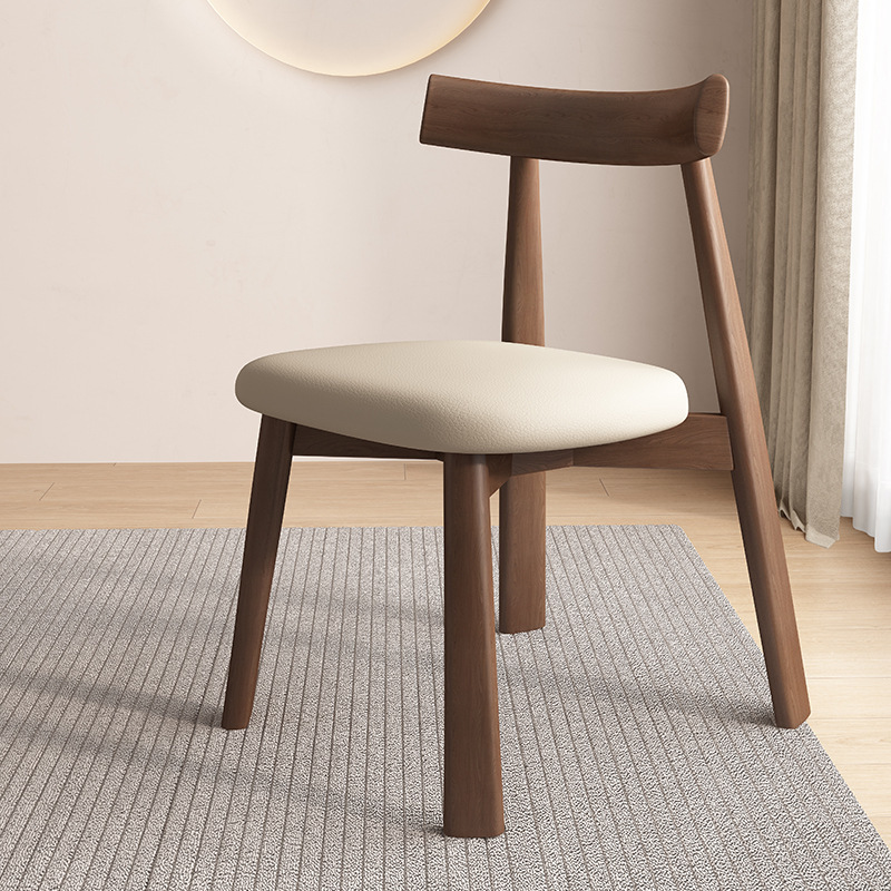 Yinshan modern simple solid wood dining chair home Nordic Italian…