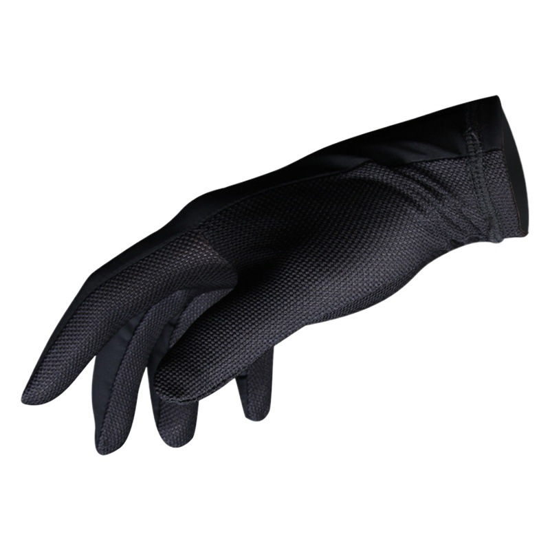 Guantes refrescantes de secado rápido con forro de seda de hielo transpirable, absorbente del sudor y no opaco para motociclismo en verano, antideslizantes.