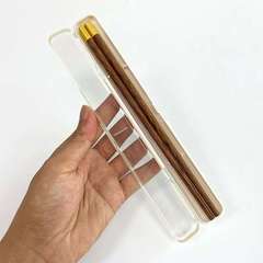 携帯箱 箸 ウェンジ材 箸 お出かけ用 個人用 一人用 一本箸 サラリーマン 学生 食器収納ボックスセット